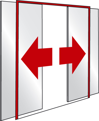 drsna avtomatska vrata