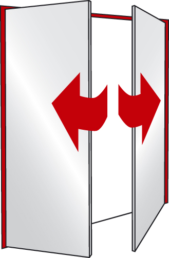 nihajna avtomatska vrata