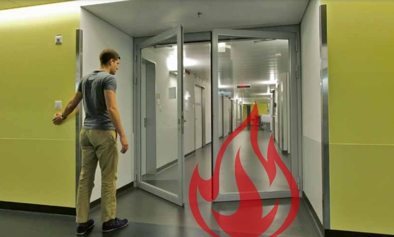 protipožarna avtomatska vrata